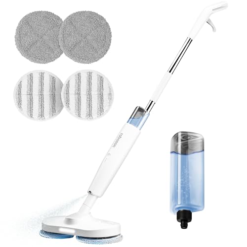 Roboson Electric Spin Mop for Floor Cleaning, Cordless Automatic ...