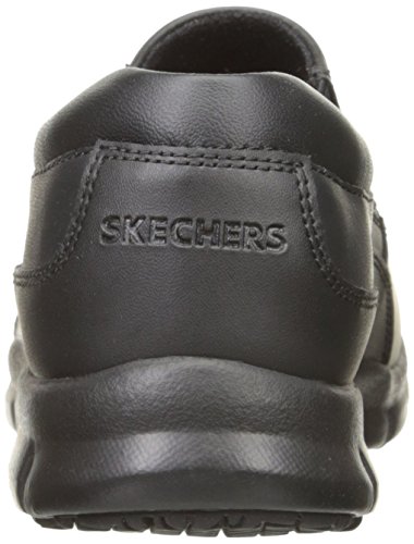 Skechers womens Sure Track Atrium Health Care Food Service Shoe, Black, 5.5 US