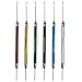Yjcnelcr Double Head Fishing Baits Needle Carp Fish Drill Tackle Rigging Tool for Making Rigs Fishing Equipment Tool Portable Carp Fish Drill Baiting Needle Fishing Baiting Tool, Black