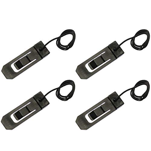 JCBIZ 4pcs Sup Split Surfer Paddle Board Fin Clip Water Separator Water Ski Board Fish Fin Clip Buckle Paddleboard Surfboard Tail Clip Surfboard Accessories