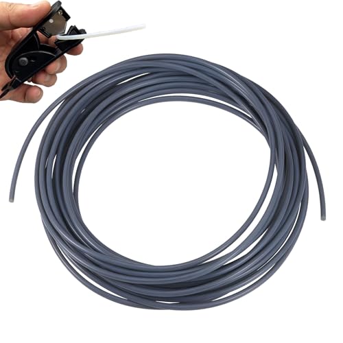 PTFE Téflon Tubing 5M, Tube en Téflon PTFE, avec Cutter, pour Bambu Lab A1, A1 Mini, P1P, P1S, X1C, pour Creality K1, K1 Max, Ender 3 V3, pour Fils...
