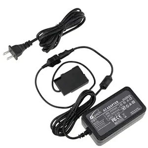 glorich eh-5 plus ep-5a replacement ac power adapter / charger kit for nikon cameras coolpix p7000, p7100, p7700, d3100, d3200, d5100, d5200- Black
