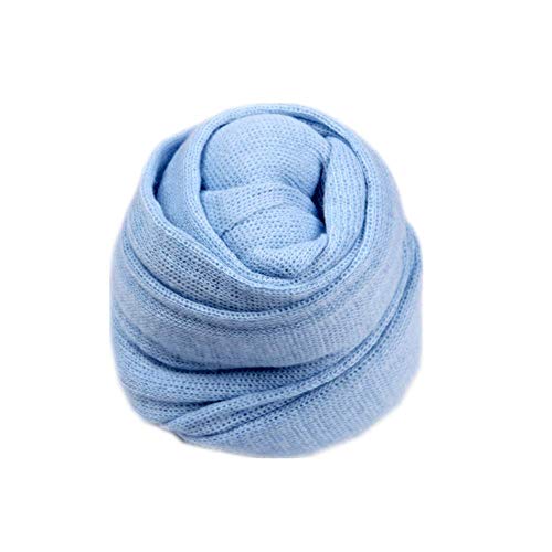 Image of Coberllus Newborn Baby Photography Props Blanket Stretch Knitted Wrap for Boys Girls Photography Shoot