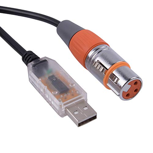 Cordon USB vers DMX512 FT232RL résout les erreurs de scène