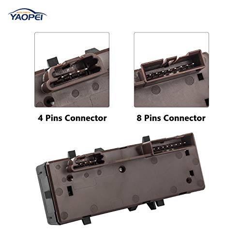 image for YAOPEI 4WD Switchs 4x4 Transfer Case Button for 2003-2007 Chevrolet Si