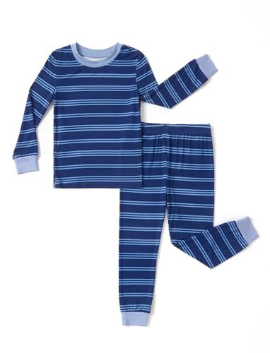 Image of PATPAT Toddler & Kids Pajama Sets with Bamboo Viscose, Snug Fit Pjs for Girls, All-Season Comfort Sleepwear, Ages 2-12 Years