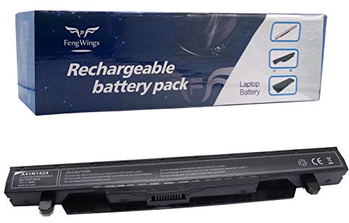 FengWings® A41N1424 Batterie 3200mAh, Remplacer pour ASUS GL GL552 GL552VW GL552J GL552JX GL552V ROG GL552 GL552J GL552JX GL552V ZX50 ZX50J ZX50JX 15V 48Wh