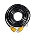 MaxWorks 80841 25 Ft. Heavy Duty 4-Prong Twist Lock 125V/250V 30 Amp L14-30P (Male) L14-30R (Female) Generator Extension Cord