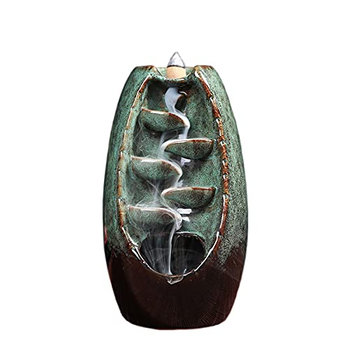 xunfu Rückfluss Räuchergefäß, Räucherwasserfall Keramik...