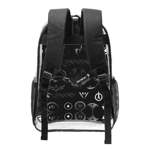 Sac à dos transparent pour le travail et le sport décontracté chic