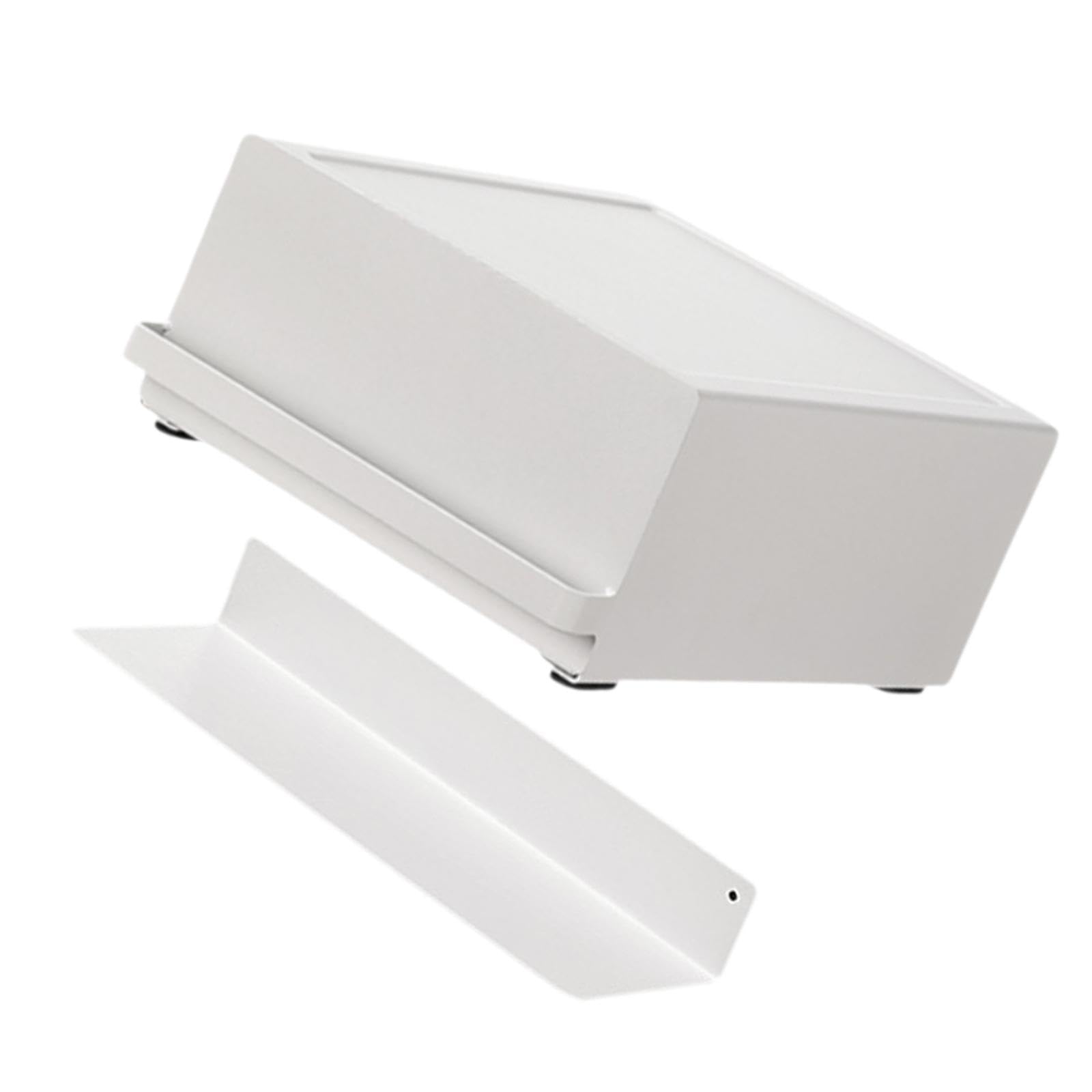 Cajón para Cápsulas de Café Dispensador de Cápsulas de Café Bandeja Deslizante Práctica Soporte para Cápsulas de Café para Electrodomésticos de Encime, Blanco, tal como se describe