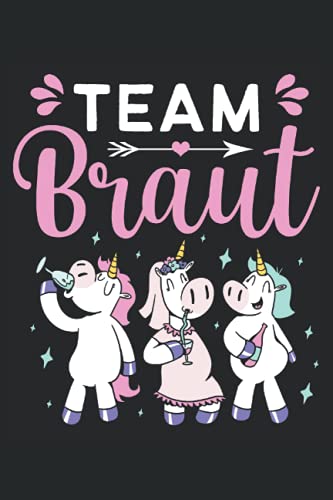 Team Braut: Kariertes Notebook Tagebuch ToDo oder Journal (15.24 x 22.86...