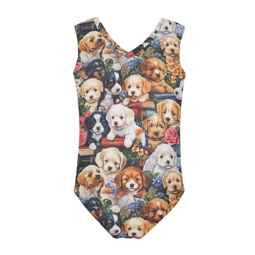 Image of Xpyiqun Bathing Suits for Girls 3-14 Kids Summer One Piece Swimwear Beach Sport Sleeveless Swimsuits Athletic