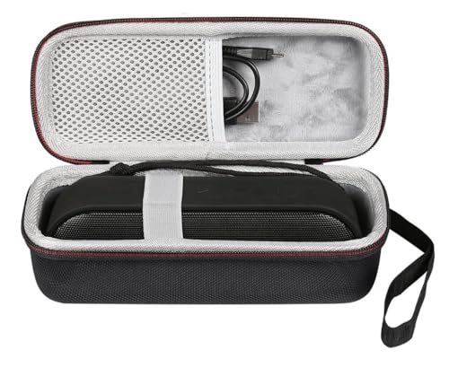 Image of VERTUS Portable Carrying Case Cover for Tribit XSound Go Wireless Bluetooth Speakers (2024 Version) (Hard|EVA|Black)