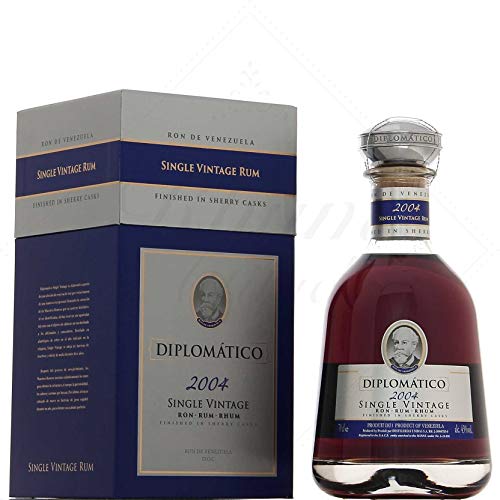 Diplomatico SINGLE VINTAGE Rum Limited Edition 2004 43% - 700ml in Giftbox