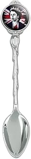 Queen Elizabeth II Novelty Collectible Demitasse Tea Coffee Spoon