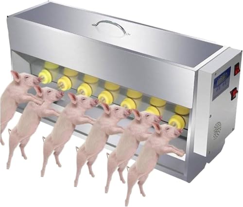 Comedero automático de leche para lechones con tetinas de acero inoxidable, caja de leche de gran capacidad para una alimentación eficiente de lechones y corderos