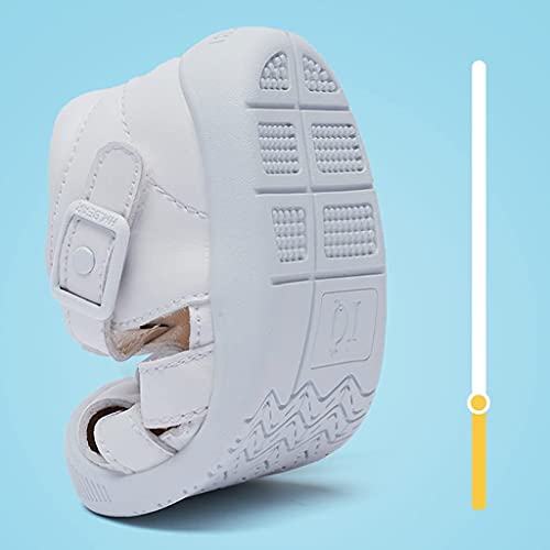 Baby Sandals Soft-Soled Newborn Toddler Shoes (Suitable for Toddlers/Children) Fit Baby Shoes (Color : White 2 Size : 14.5cm) (White 2 11.5cm)3