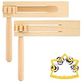 🎵 【Utilizzo Intuitivo e Comodo】Facili da impugnare grazie alla forma ergonomica del manico: basta una semplice rotazione vigorosa per produrre un suono forte e chiaro. Adatti a tutte le età, non richiedono sforzo né esperienza.