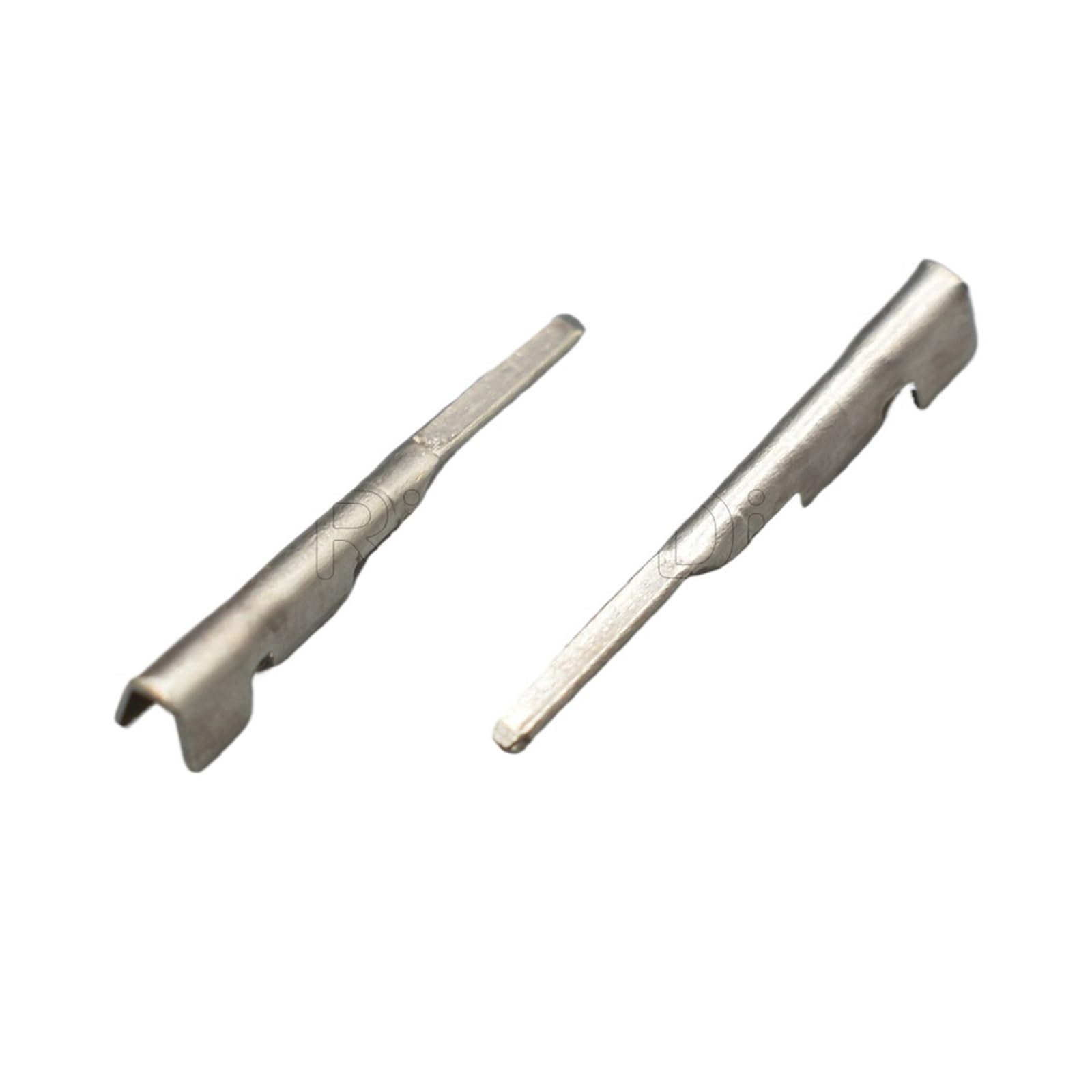 Conector macho de coche DJ611-G1 en latón estañado serie 100