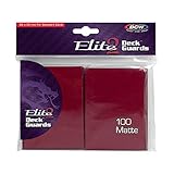 BCW Elite 2 Matte Card Sleeves – Red (100)