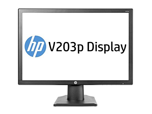 Image of HP V203p 19.5-inch IPS LED Backlit HD Computer Monitor with VGA (Black)