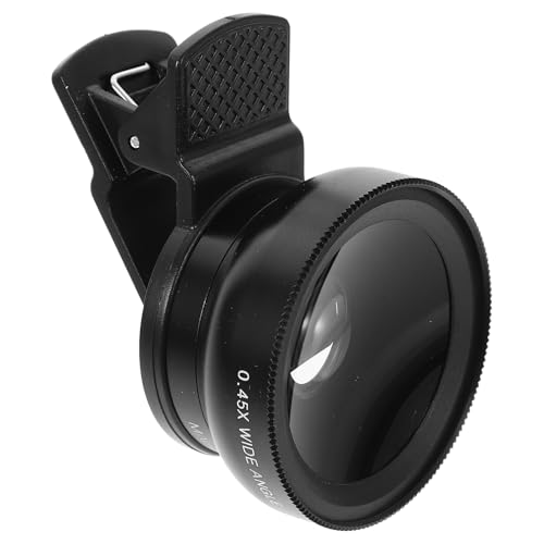 DOITOOL Obiettivo Smartphone con Clip Lente Grandangolare e Macro Doppia Funzione per Foto Ampie e Dettagli Precisi Compatibile con Telefoni e Tablet