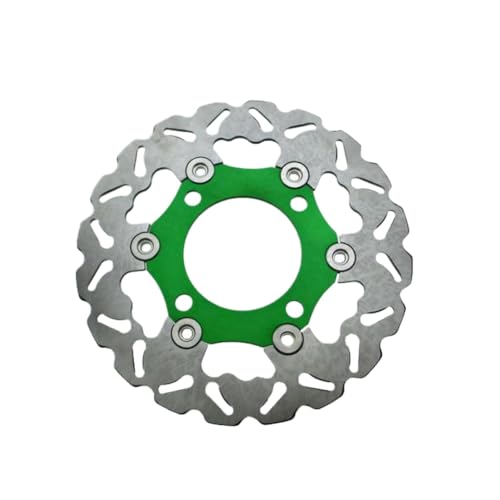 Rotor de disque de frein flottant 220mm vert pour Pit Dirt Bike Motard