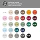 Craft Colors® 5L hochwertige Wandfarbe edelmatt, Kreidefarbe made in Germany, DESIGN Collection No. 129 Beige