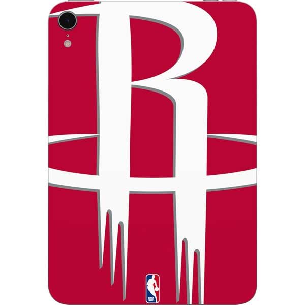 Skinit Decal Tablet Skin Compatible with iPad Mini 7 (2025) - Officially Licensed NBA Houston Rockets Large Logo Design