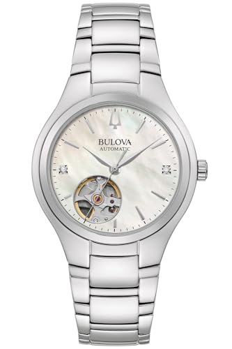 Eleganza senza tempo: l'orologio da donna Bulova Sutton Automatic combina l'estetica classica con dettagli moderni ed è un compagno elegante per ogni occasione