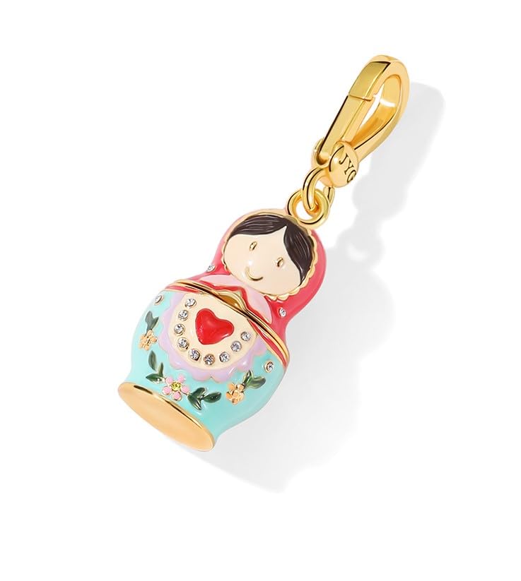 Russian Doll Decoration Enamel Pendant Necklace Jewelry Gift Juicy Grape4