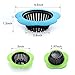 2 Pack Sink Strainer for Kitchen Sink Drain Silicone Sink Stopper Garbage Disposal Drain Stopper 4.5'' Diameter