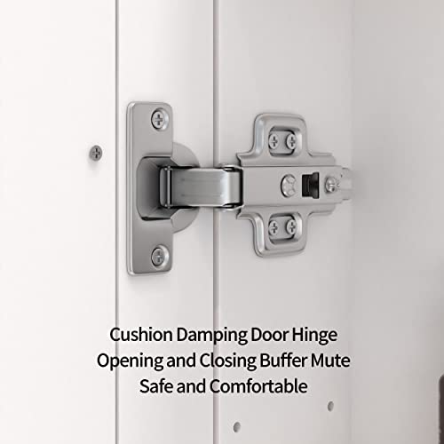 Lalahoo Medicine Cabinet For Bathroom With Mirror,Recessed Or Wall Mounted Medicine Cabinets,Lighted Medicine Cabinet,Dimmer And Anti-Fog,31.5" X 23.6" #TOP6