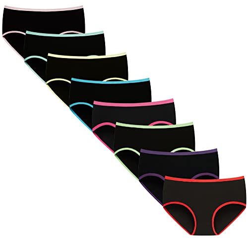 Boboking Girls Underwear Cotton Soft Briefs Panties For Teens Mixed Color Size 12 #TOP25