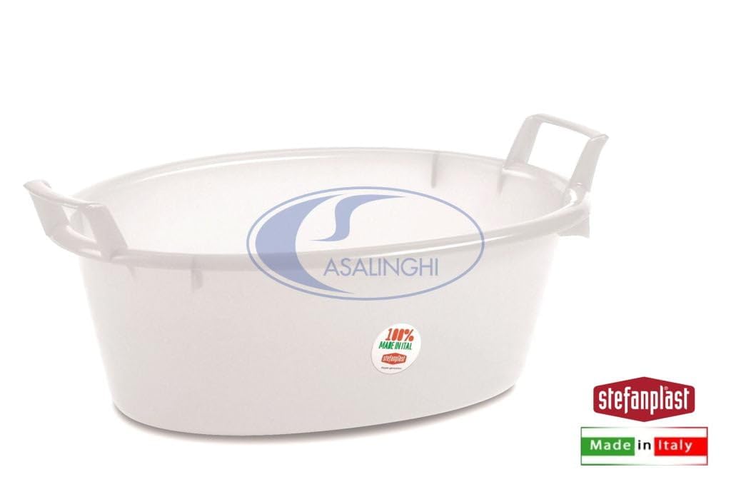 Bacinella Ovale Stefanplast Super - 60x40x25cm, Polipropilene, Colori Assortiti - Foto 11
