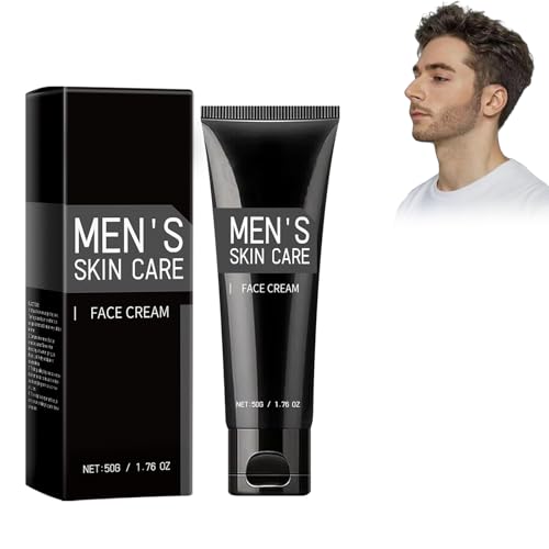 Crème hydratante naturelle pour le visage pour homme, anti-rides, effet immédiat, crème hydratante pour le visage pour homme pour un soin optimal et une fraîcheur optimales, soin du visage anti-âge
