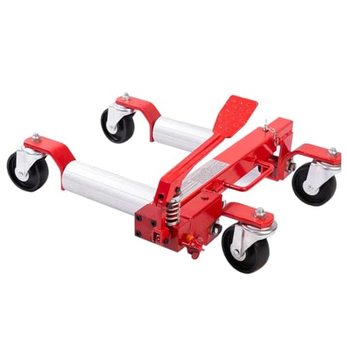 Mover de coche resistente – Calzo de rueda delantera de 4 ruedas para todo terreno motocicleta y movimiento de remolque