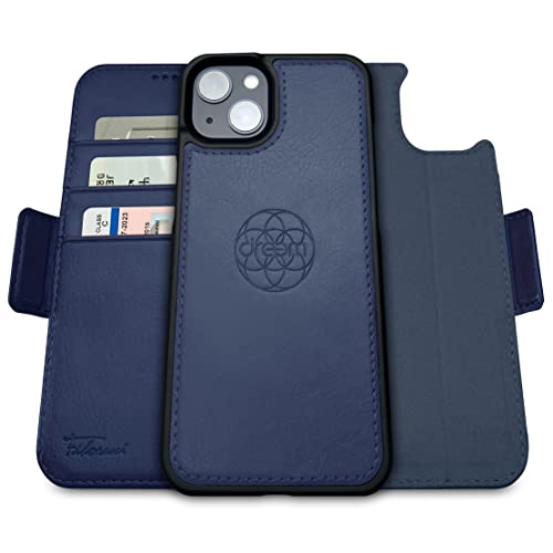 dreem Wallet Case for iPhone 14 Plus, 2 Way Phone Stand