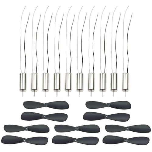 10�� 716 3.7V 7x16mm �u���b�V���h�R�A���X���[�^�[ 45000 RPM 46mm CW CCW �v���y��10�t��