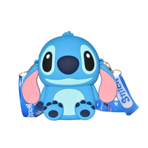 Crossbody Handbag with Adjustable Shoulder Strap Zipper Cute Mini Anime Coin Wallet Purse Shoulder Bag Kawaii Coin Pouch Accessories Money Bag for Birthday Travel Gifts