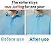 Collar Stays for Polo Shirts,Collar Stays for Men,Keep You Collar no curl,It Can Fixed Great for Any Shirt with Collar.Goodbye to Daily Ironing Shirt White