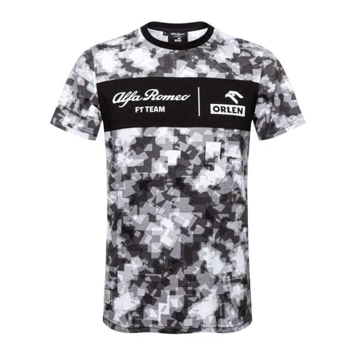 Image of Alfa Romeo Racing F1 Men's Camo T-Shirt, XXL