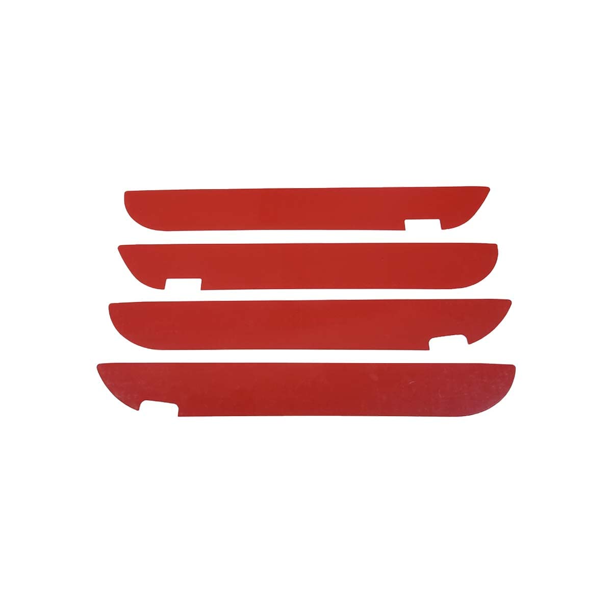 4PCS Car Door Anti Kick Panel Sticker Trim for Toyota Tundra 2007-2013 Accessories Real Carbon Fiber Automotive Decal — view 7