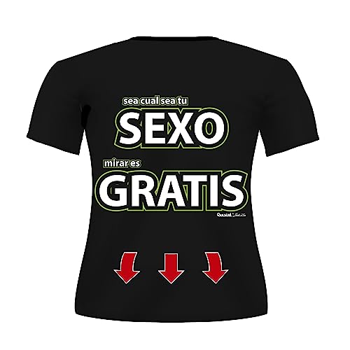 Camiseta ¿Te Gusta Que te Miren to el culazo? Estampado en la Espalda