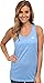 adidas Performance Women's Derby Tank Top, Lucky Blue/Colored Heather, X-Large