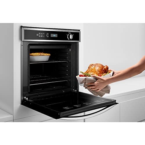 Forno de Embutir a Gás Brastemp 78 Litros Cor Inox com Convecção e Termômetro Meat Control - BOH84AR