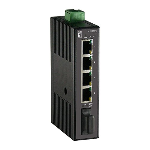 Commutateur réseau LevelOne IES-0510 pour le télétravail et le divertissement dans le salon