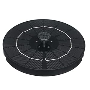 YARNOW 1 Set Solar Fontein Waterpomp Mini Kleurrijke Vogel Bad Fontein 3. 8W Zonnepaneel Kit Decoratie Voor Gazon Vijver…