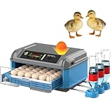 【STRUTTURA A CASSETTO DI GRANDE CAPACITÀ】Incubatrice completamente automatica con una capacità massima di 300 uova; la struttura a cassetto permette di osservare il processo di incubazione senza aprire il coperchio, evitando che le fluttuazioni di temperatura e umidità influiscano sullo sviluppo embrionale. Il livello di rumorosità è inferiore a 30 decibel, consentendo un utilizzo continuo 24 ore su 24 senza disturbare gli altri.